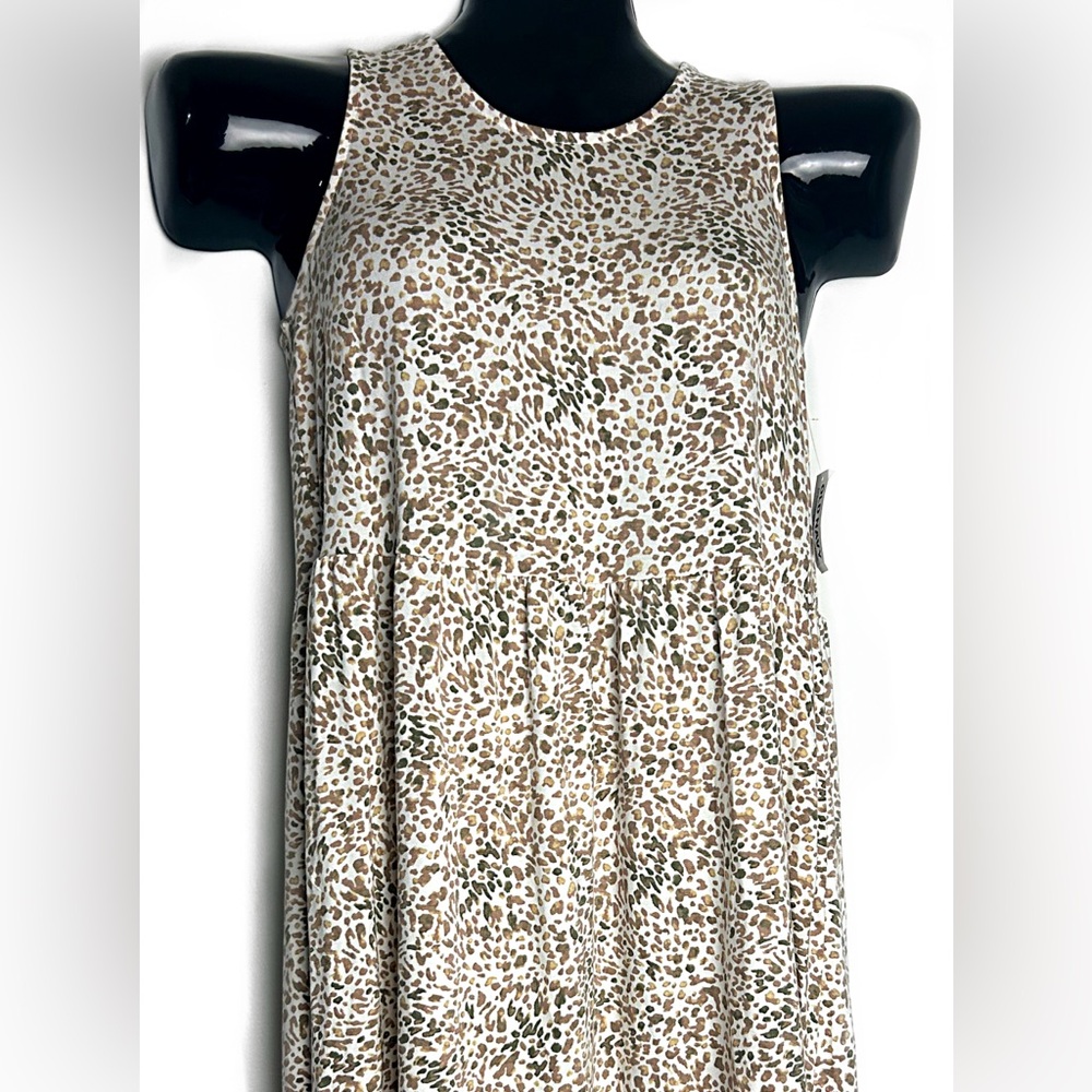 NWT* “Old Navy” Leopard Patterned Dress - Picture 4 of 11